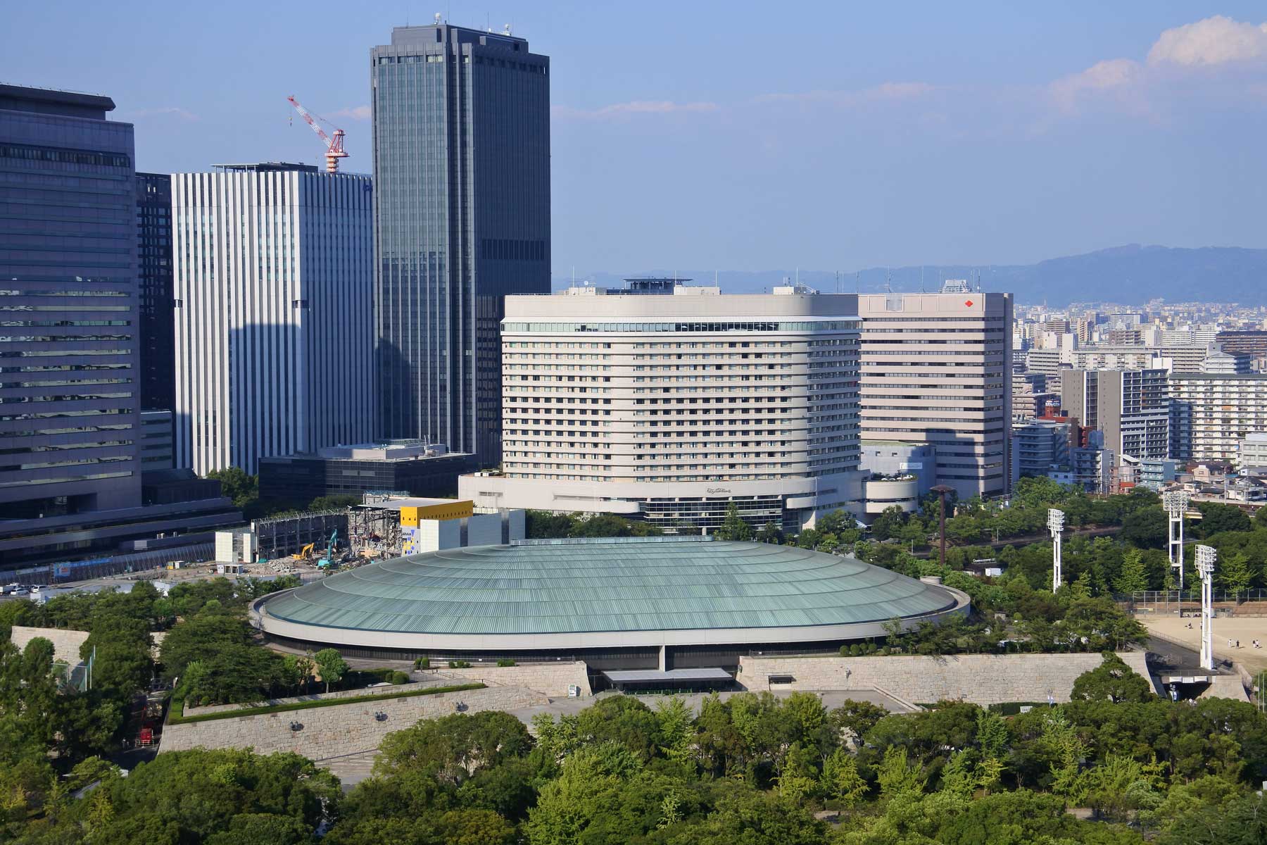 Nearby - Osaka-jo Hall - about 9 min by car, about 22 min by train