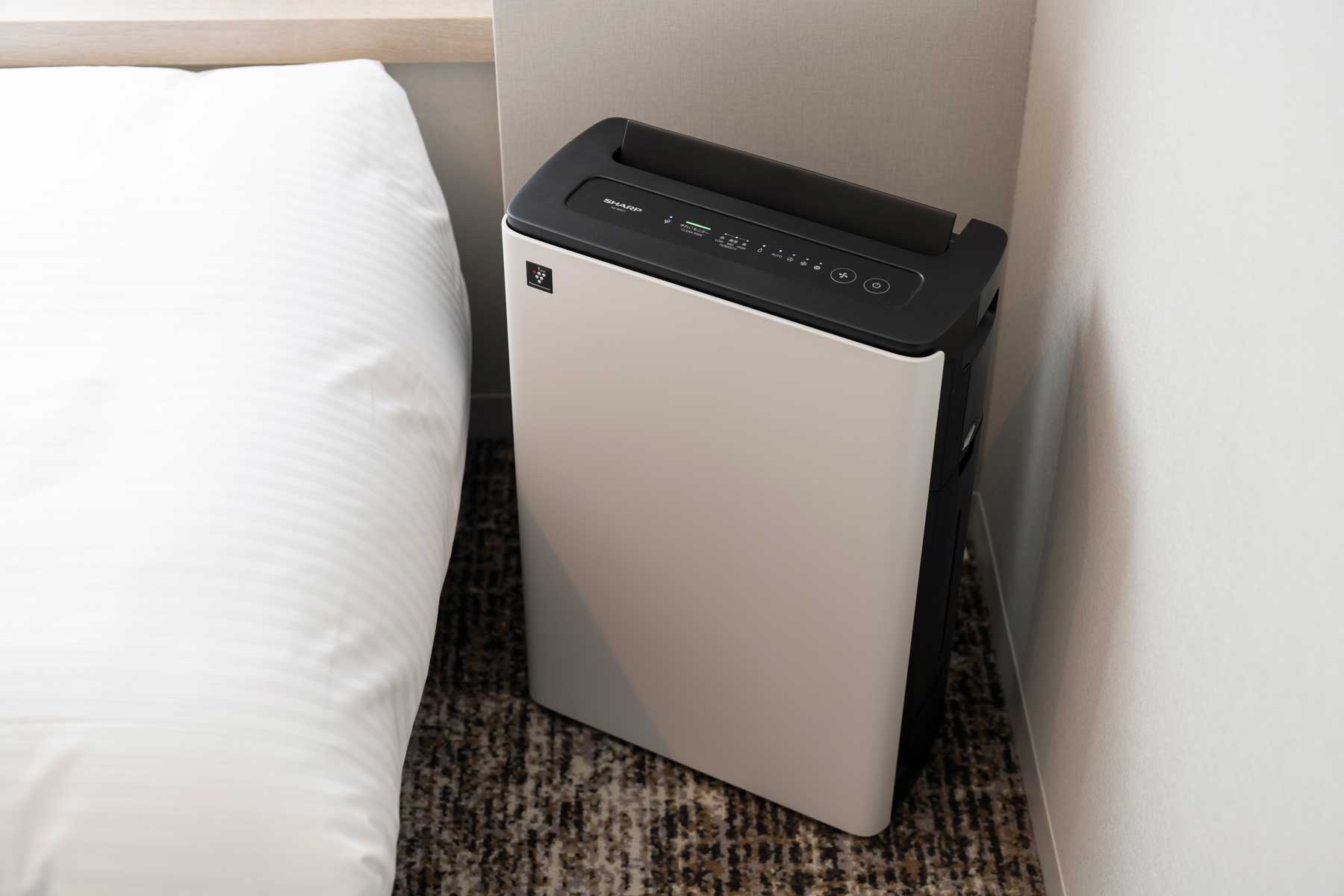 [All room types] Air purifier with humidifier