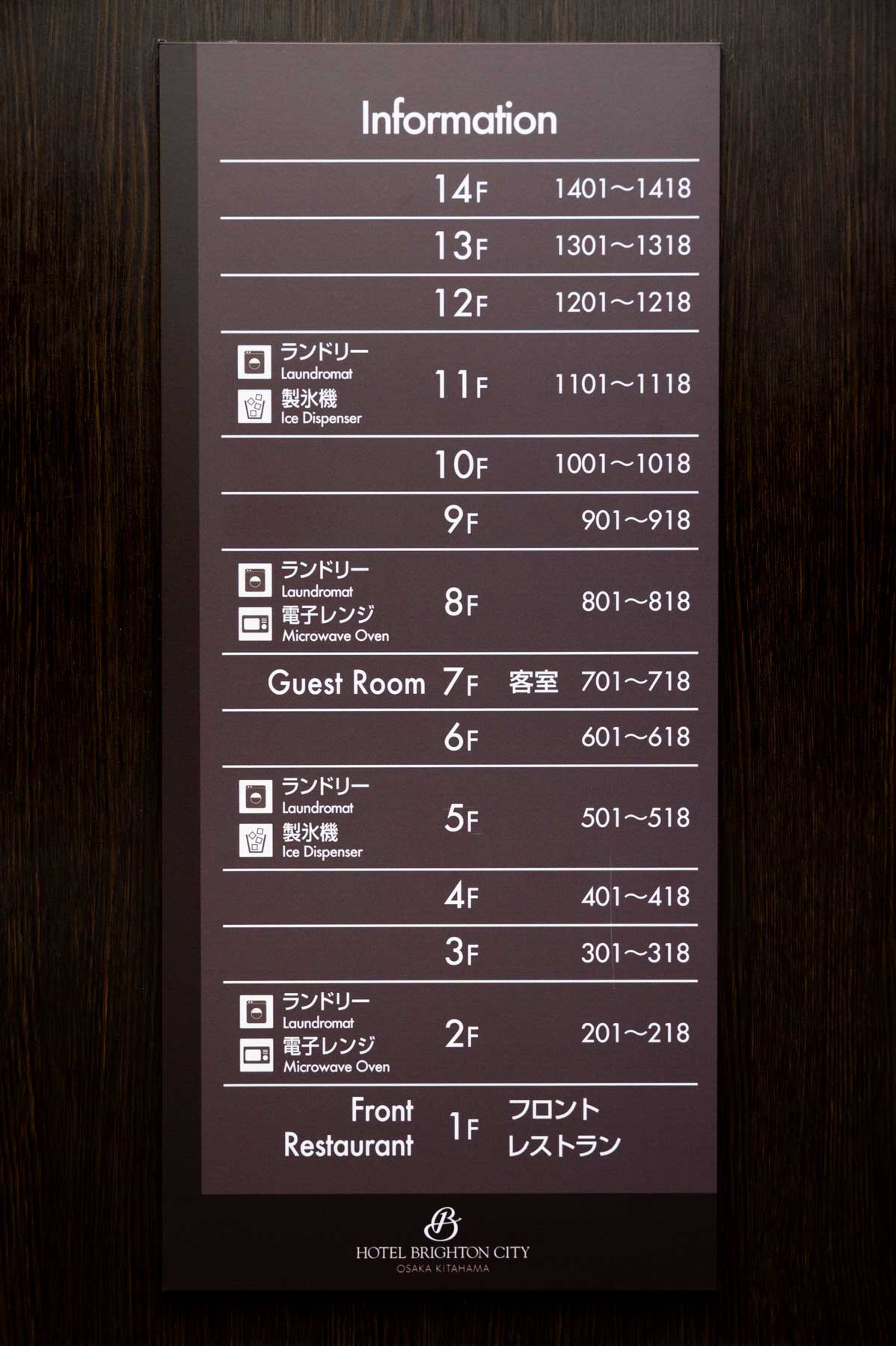 Other - In-hotel information